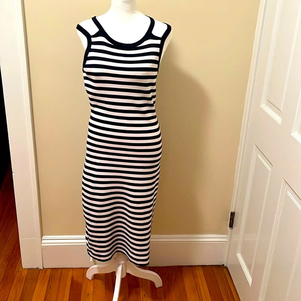 Michael Kors knit sleeveless midi dress